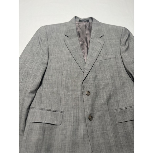 Lauren Ralph Lauren Adult Size 42R Blazer Jacket 100% Wool Dark Gray Sports Coat - Picture 4 of 12
